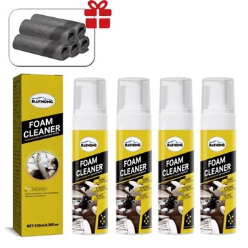 Car Interior Foam Cleaner Spray Powerful Decontamination Leather Seat Foam