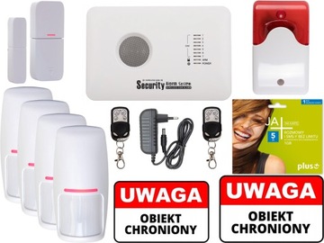 GSM СИГНАЛИЗАЦИЯ БЕСПРОВОДНОЕ ПРИЛОЖЕНИЕ ANDROID ПОЛЬСКАЯ СИРЕНА