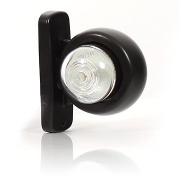 Lampa obrysowa diodowa W56 LED biało czerwona