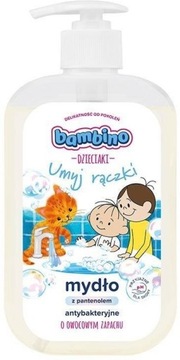 BAMBINO RODZINA DZIECIAKI MYDŁO DO RĄK ANTYBAKTERYJNE 500ML