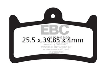 Велосипедные колодки EBC Hope Evo V4 CFA639
