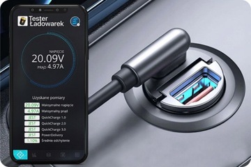 БЫСТРОЕ МАЛЕНЬКОЕ АВТОМОБИЛЬНОЕ ЗАРЯДНОЕ УСТРОЙСТВО ДЛЯ ТЕЛЕФОНА QC