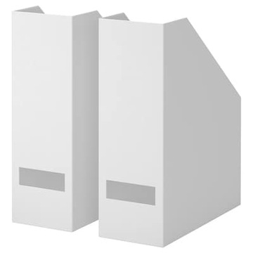 MOCNY TEKTUROWY Segregator, biały TJENA IKEA