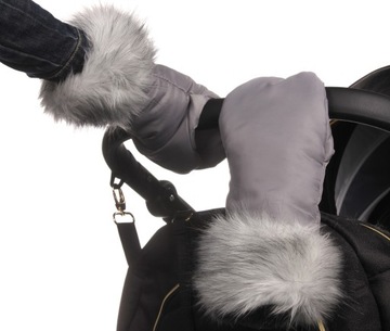 Зимние перчатки для коляски, МАГНИТНАЯ ЗАКРЫТИЯ