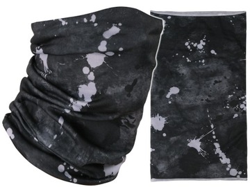KOMIN BANDANA CHUSTA SZAL DOMINATOR BLACK PAINT