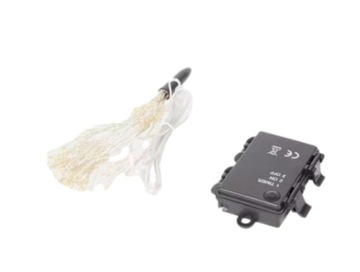 Подвесное украшение со светодиодной звездочкой, лампа-таймер GIRLANDA