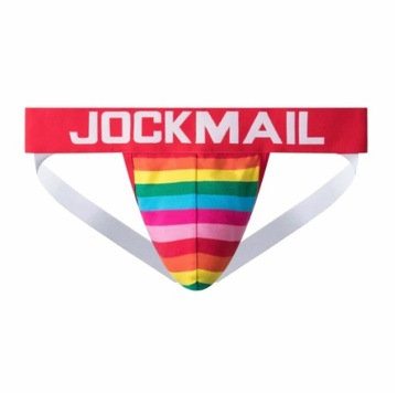 JOCKMAIL Бандаж Радужный хлопок Красный XL