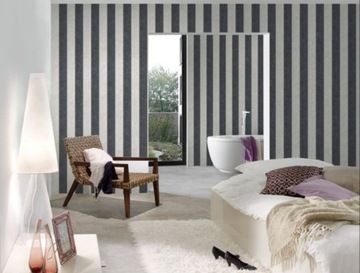 Обои в полоску 96078-7