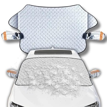 ПРОТИВОМОРОЗНЫЙ КОВрик, ПРОТИВОМОРОДА НА СТЕКЛО АВТОМОБИЛЯ, ОРАНЖЕВЫЙ