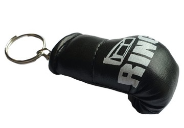 Brelok do kluczy rękawice bokserskie RING Czarny