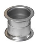 TULEJA WENTYLACYJNA DO DRZWI ŁAZIENKI CHROM SATYNA