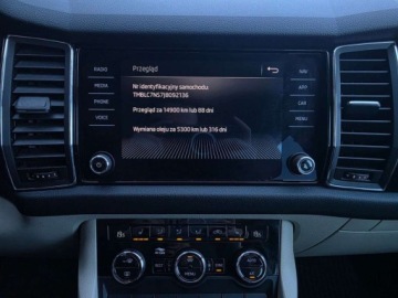 Skoda Kodiaq I SUV 1.4 TSI ACT 150KM 2018 Skoda Kodiaq 1.4 TSI 150 KM 4x4 DSG System CANTON Szyba przednia ogrzewana, zdjęcie 15