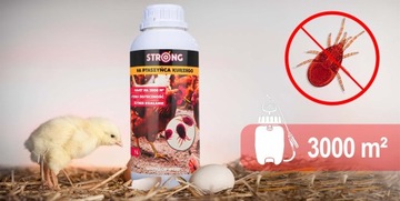 STRONG SPRAY ЖИДКОЕ СРЕДСТВО ОТ КУРИНЫХ КЛЕЩЕЙ STRONG 1л
