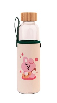 BT21 Cooky BTS - szklana butelka na wodę 500 ml