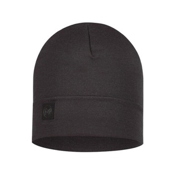 Buff czapka zimowa z wełny merino heavyweight beanie black
