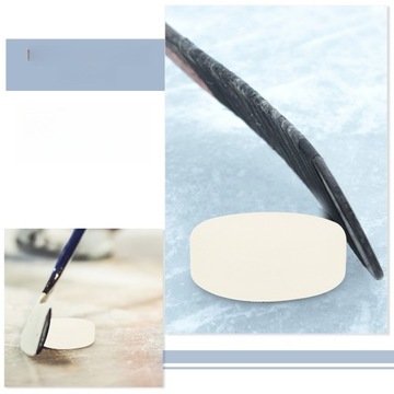 PUCK HOKEJ NA LODZIE KRĄŻKI BALL STREET filcowe podkładki