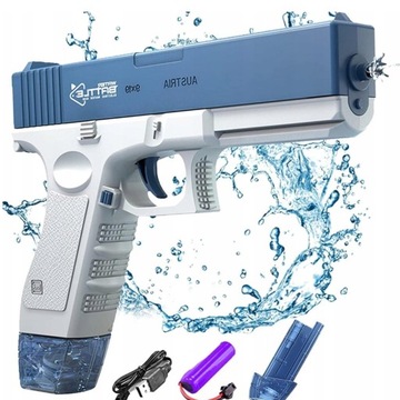 Электрический водяной пистолет, автоматический водяной пистолет в одно касание, 58CC, летняя игрушка для бассейна