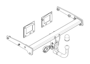 NOVÝ ODEPÍNACÍ ZAŘÍZENÍ(HÁK) TÁŽNÝ DO AUDI A4 B9 8W ALLROAD 2016- STEINHOF