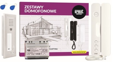 Zestaw domofonowy podtynkowy RFID MIWI URMET 6025/