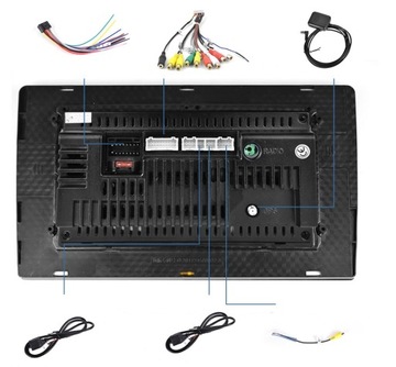 АВТОМОБИЛЬНОЕ РАДИО 2 DIN ANDROID 13 GPS 9 дюймов 2/32 ГБ WIFI GPS ЗЕРКАЛЬНАЯ СВЯЗЬ