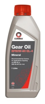 1L Olej przekładniowy Comma EP 80w90 GL-4 do MANUALNYCH skrzyń
