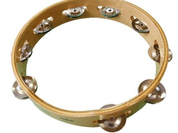 Tamburyno drewniane 25cm TB-10HLS Velton