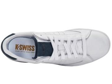 Buty tenisówki skórzane męskie K-Swiss LOZAN KLUB LTH 07263-991 WYGODNE