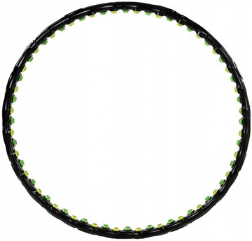 Hula hop EB FIT 98 cm z masażem skladane