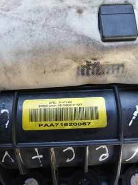 4105 OPEL VECTRA C AIRBAG SPOLUJEZDCE 24413420