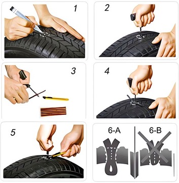 K2 TIRE DOKTOR 500ML x2 + НАБОР ДЛЯ РЕМОНТА ШИН ДЛЯ КЛЕЯ ДЛЯ РЕМОНТА ШИН