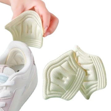 ZAPIĘTKI DO BUTÓW PIANKOWE WKŁADKI DO OBUWIA OCHRONNE OBTARCIA PIĘTY BEŻOWE