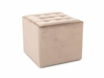 PUFA LORI VELVET CIEMNY BEŻ BLUVEL 40