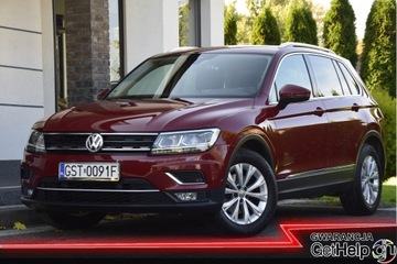 Volkswagen Tiguan II SUV 1.4 TSI 125KM 2018 Nowy Rozrząd, Kamera, Masaże, NAVI, Full LED,Koła x2, Gwarancja, BLACK WEEK