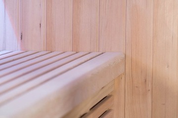 СУХАЯ САУНА (ФИНСКАЯ) ВНУТРЕННЯЯ С ПЕЧЬЮ HARVIA 6 КВТ 180Х160Х200СМ - MAZUR