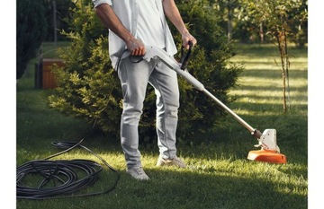 САДОВЫЙ УДЛИНИТЕЛЬ ДЛЯ КОСИЛКИ СВЕТИЛЬНИКИ КОНСТРУКЦИЯ ТОЛСТАЯ ВЕРЕВКА 3м ЧЕРНЫЙ