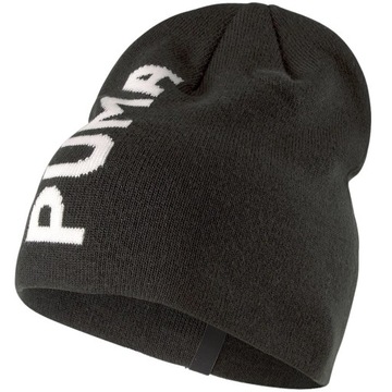 Czapka Puma Ess Classic Cuffless Beanie Senior czarna 23433 01 Senior