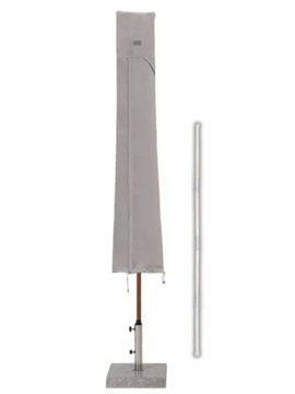 Pokrowiec Ochronny na parasol jasnoszary 220 x 30/50 cm