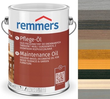 REMMERS PFLEGE-OL OLEJ DO TARASU 5L KOLOR KOLORY