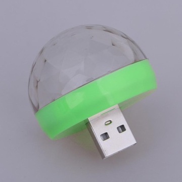 USB Mini, портативный DJ-светильник для выпускного вечера, 5 В постоянного тока