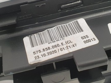 575859060E LIŠTA ZDOBENÁ KOKPIT 1.5 TSI 110 2021 SEAT ATECA (KH7)