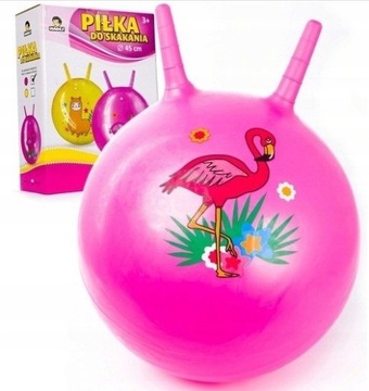 PIŁKA DO SKAKANIA Flaming ROGI Kangur SKOCZEK 45 cm