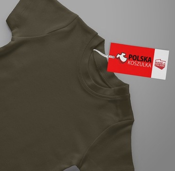 NAJLEPSZA KOSZULKA KHAKI 2XL SUPER JAKOŚĆ