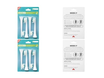 8x KOŃCÓWKI DO DIAMOND CLEAN 6064 PHILIPS SONICARE