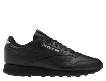 Buty miejskie męskie GY0955 REEBOK CLASSIC LEATHER BLACK 100008494 44.5