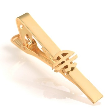 Custom 2 Letter Initials Name Tie Clips Personalized Men's Shirt Tiepin Sui