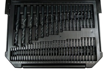 ZESTAW NARZEDZI 300EL WIERTŁA DŁUTA BITY OTWORNICE KLUCZE WALIZKA