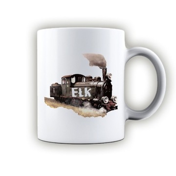kubek ceramiczny ełk lokomotywa