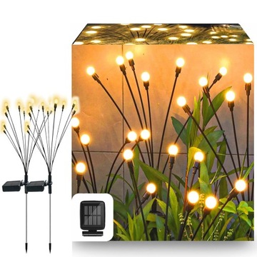 2x светодиодные шарики на солнечных батареях Firefly Swing