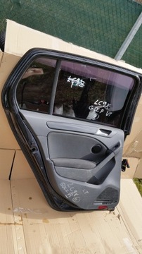 VW GOLF 6 VI ДВЕРЬ ЗАДНЯЯ ЛЕВАЯ LC9X HB