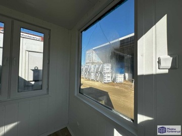 KONTENER STRÓŻÓWKA PORTIERNIA OCHRONA WIDOK NA 4 STRONY